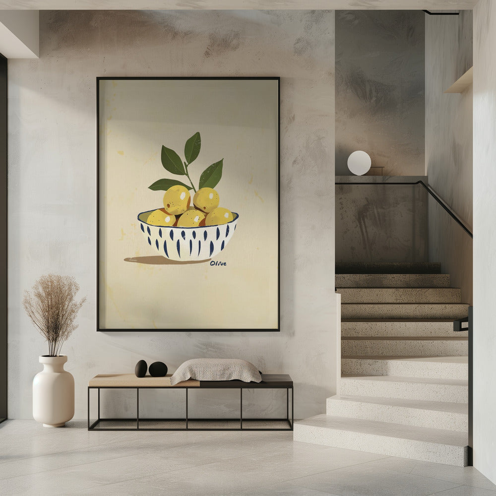 Zitronenernteschale | Poster