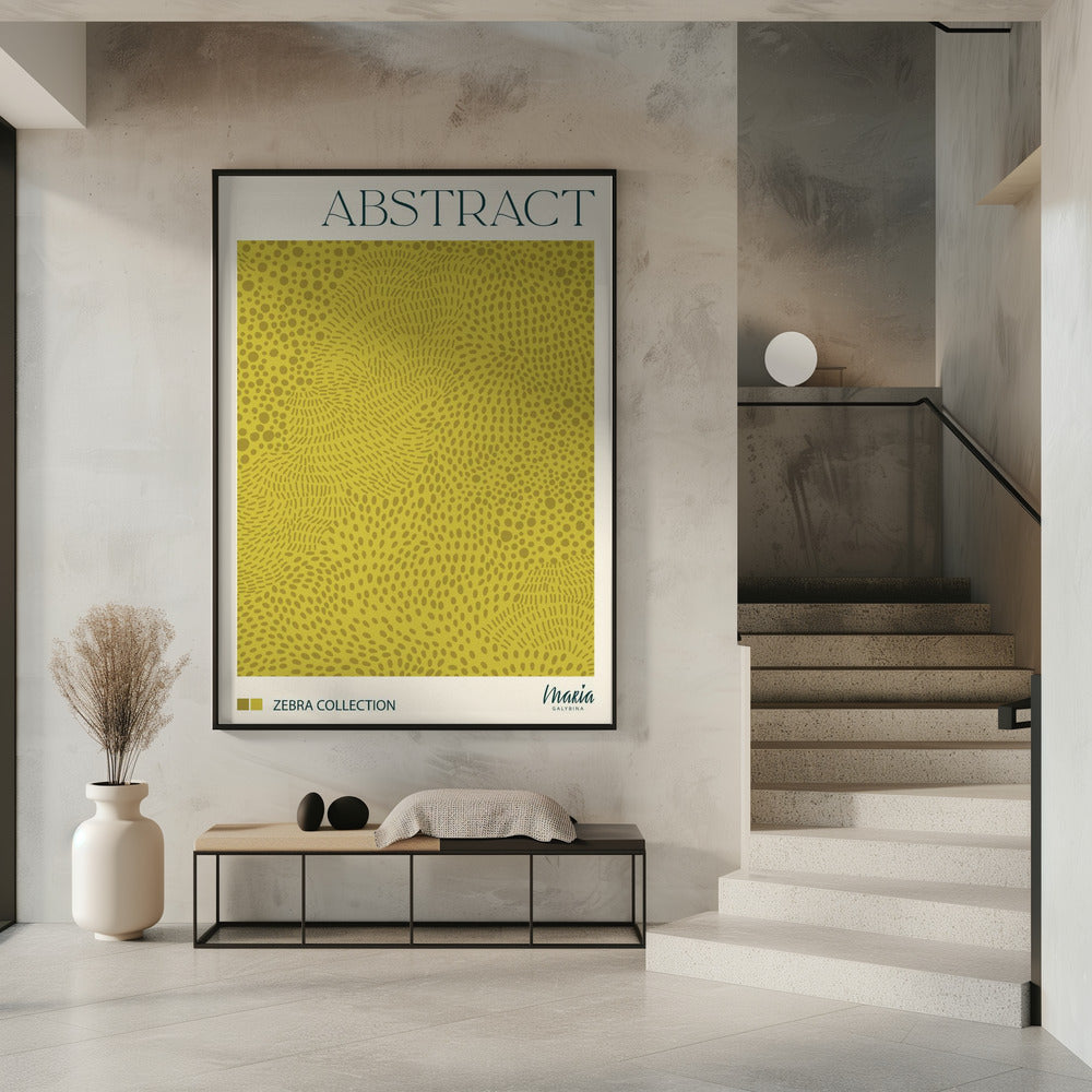 ABSTRAKT. Zebra-Kollektion | Poster