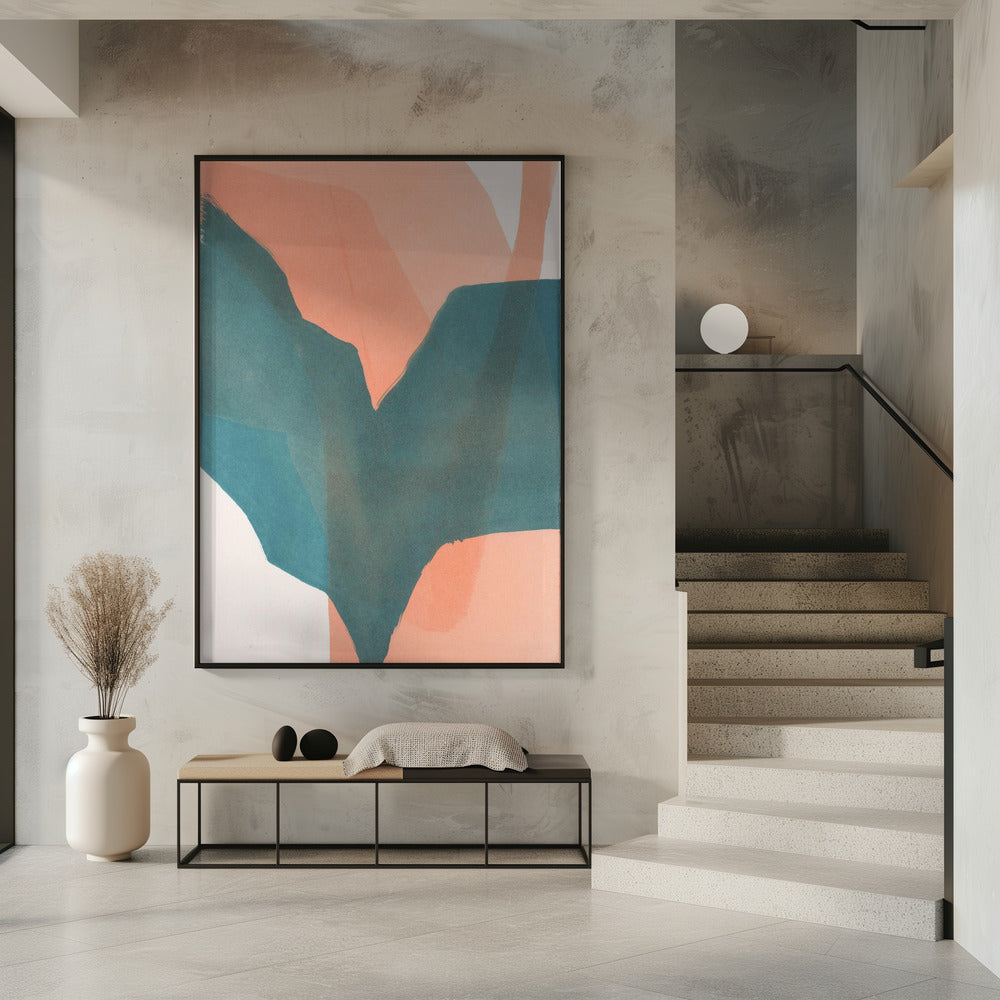 Abstrakte Landschaft 1 | Poster