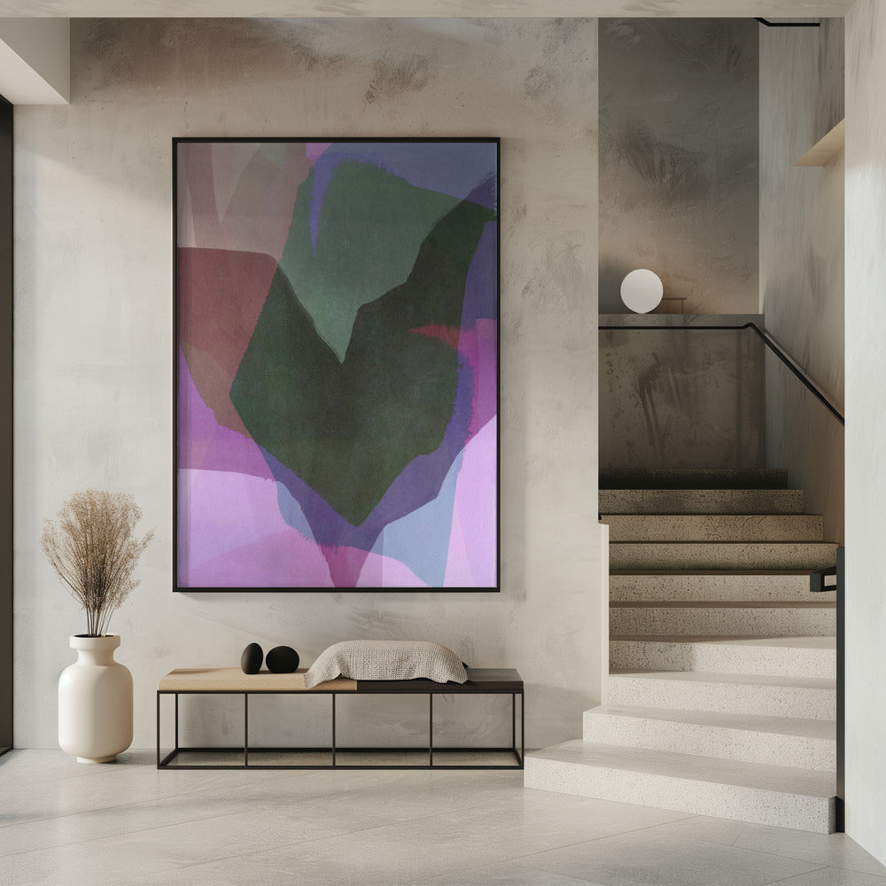 Abstrakte Landschaft 5 | Poster