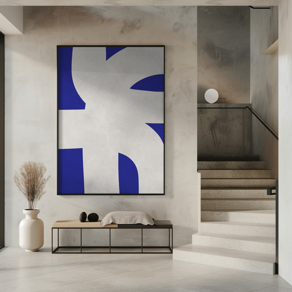 Wellenförmige Kurven 7 | Poster