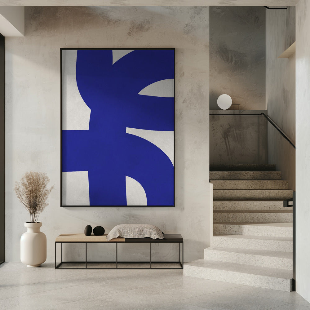 Wellenförmige Kurven 5 | Poster