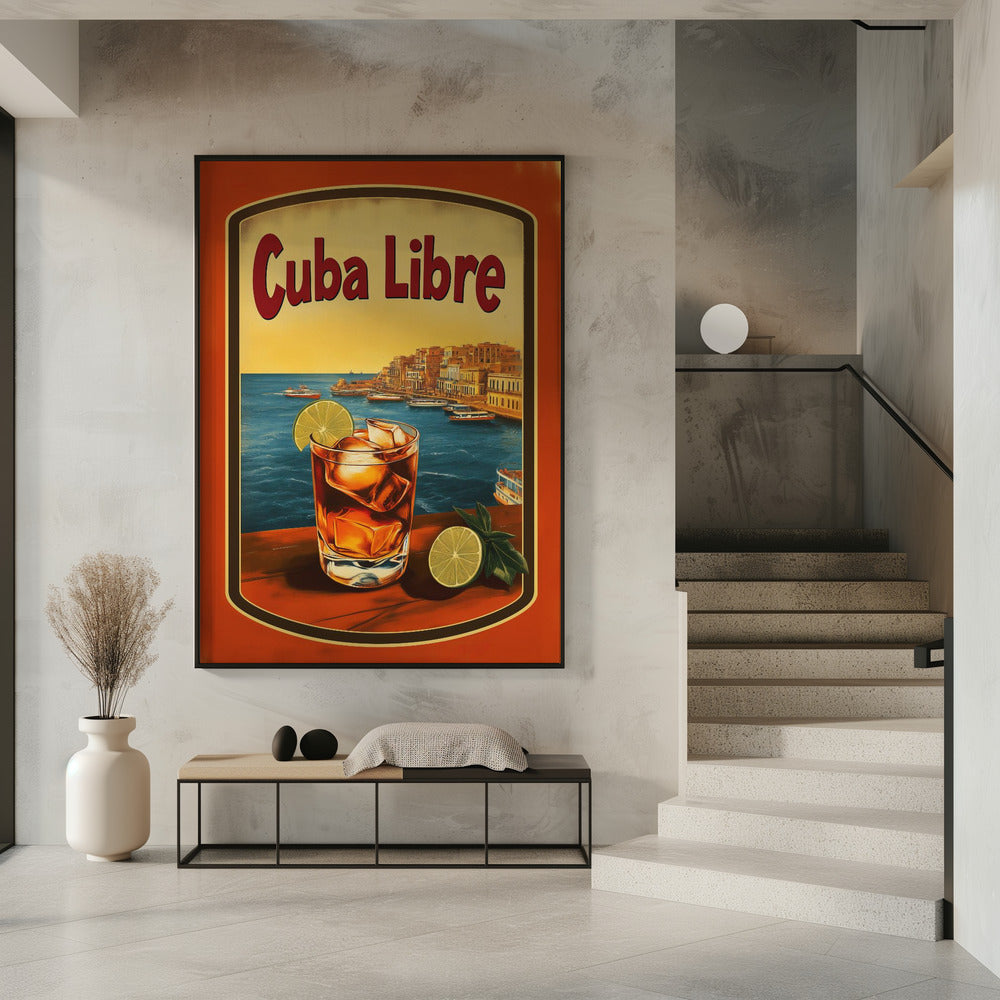 Cuba Libre Vintage Commercial | Poster