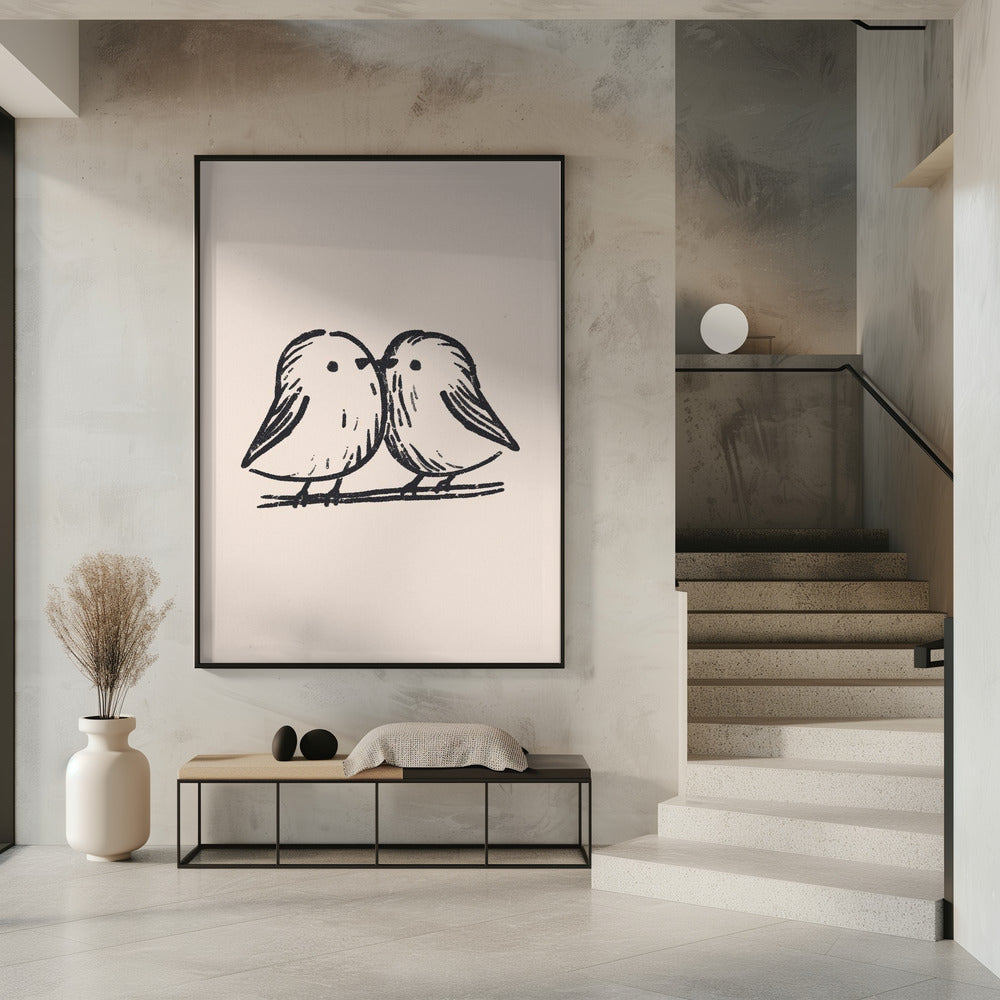 Vögel in Harmonie | Poster