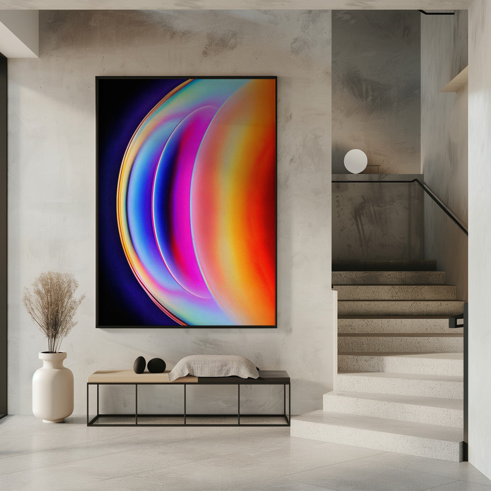 Paradise Gradient Halo | Poster