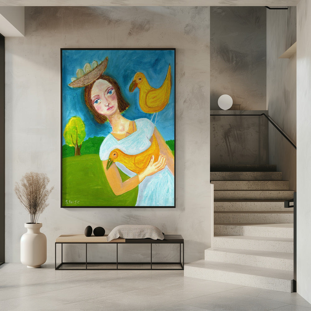 bird lady | Poster