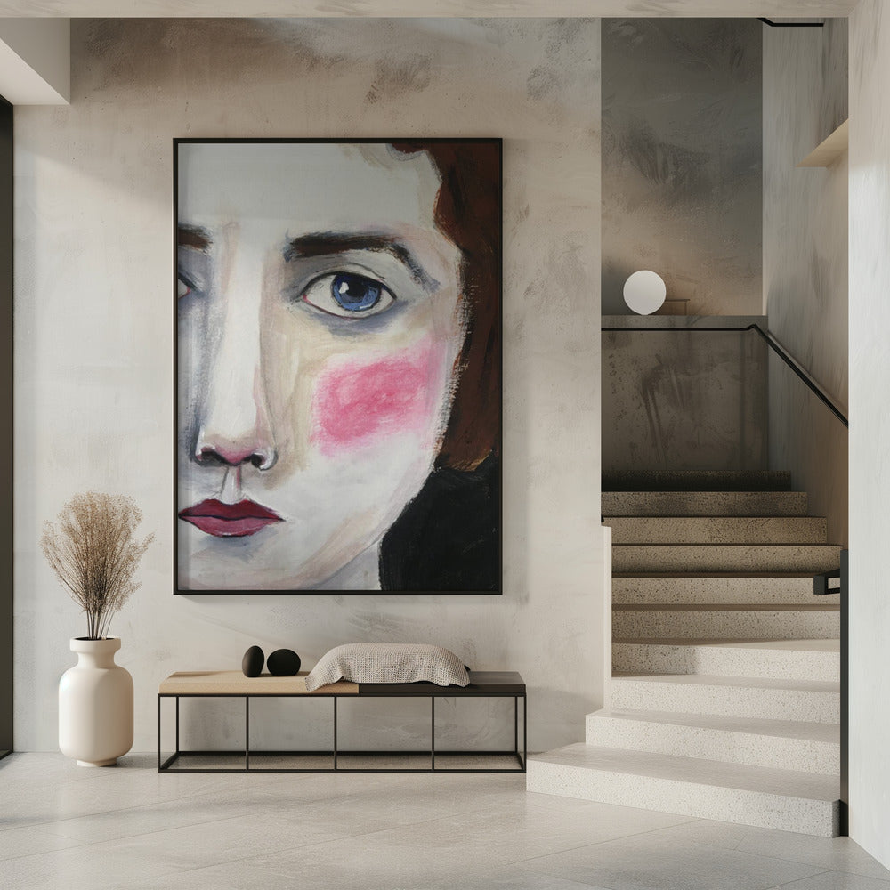 blaue Augen | Poster