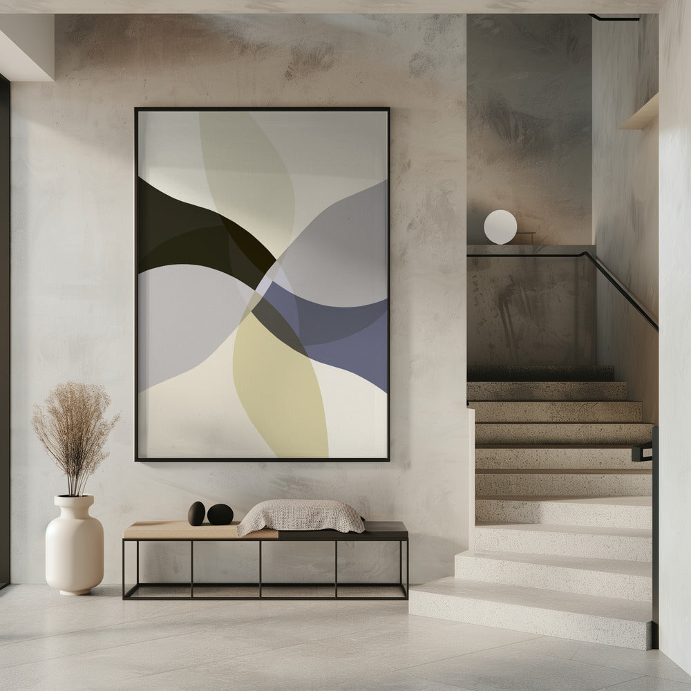Abstrakte neutrale Formen Druck 3 | Poster