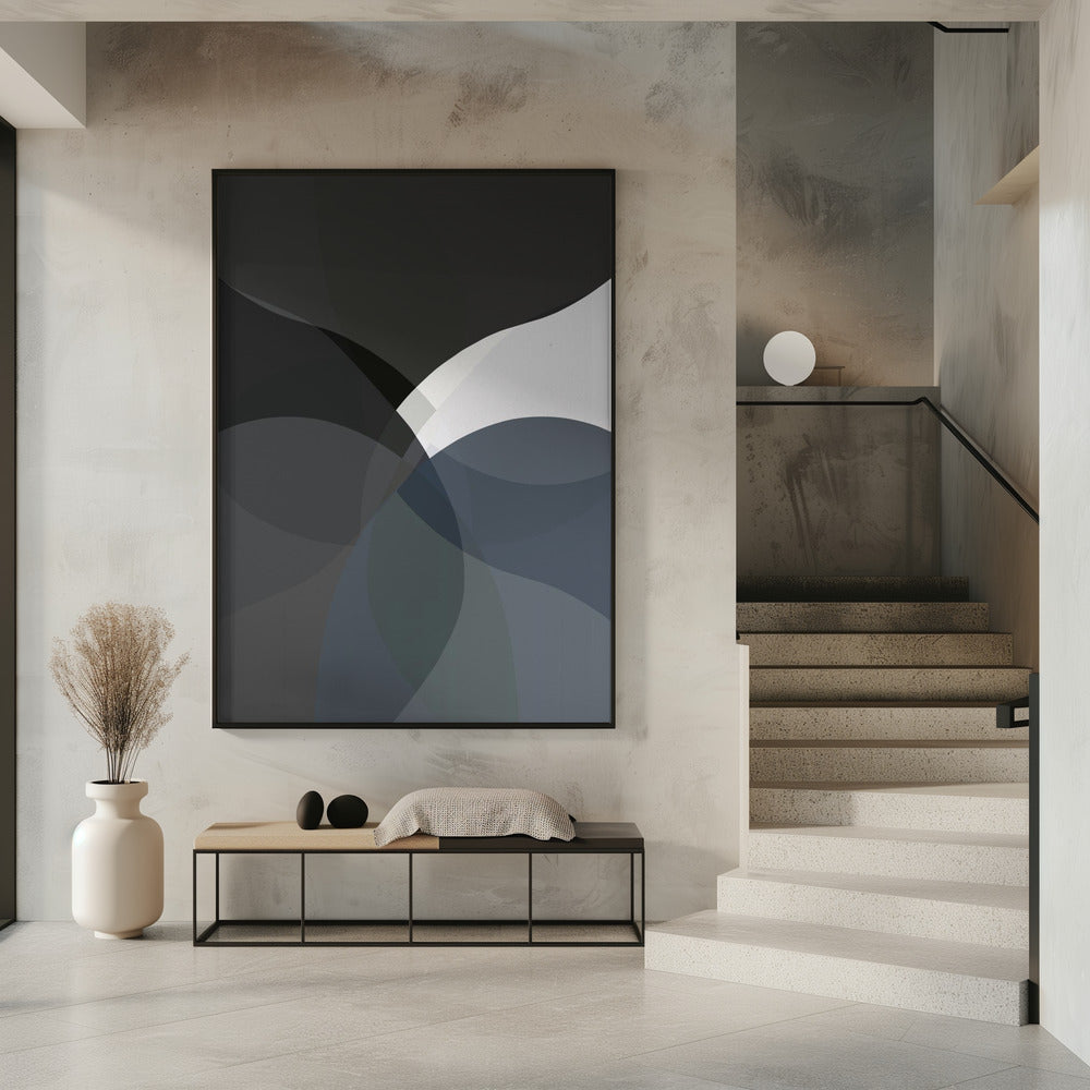 Abstrakte neutrale Formen Druck 4 | Poster