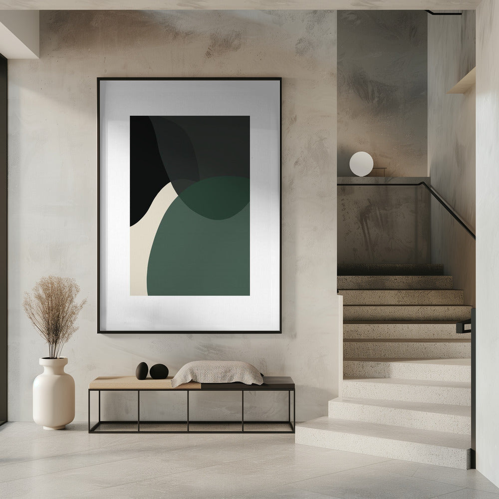 Abstract Shapes Art Print | Poster