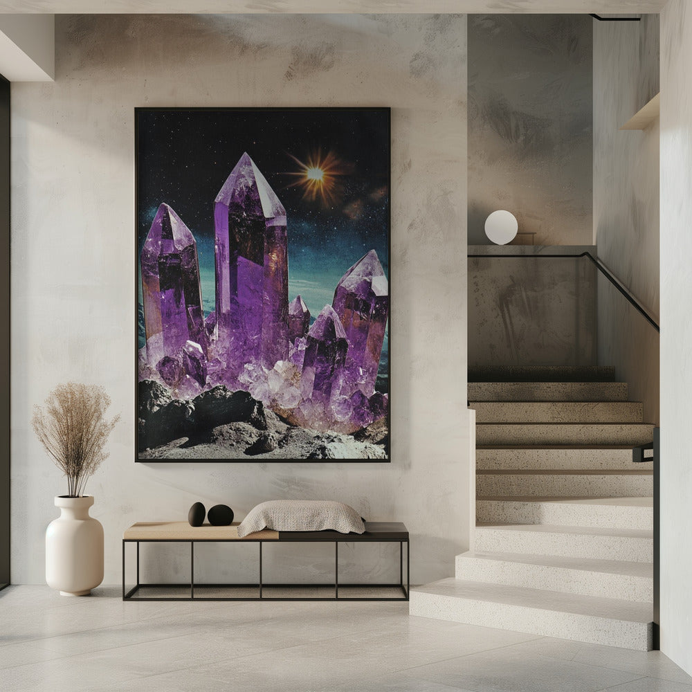 Galaktischer Amethyst | Poster