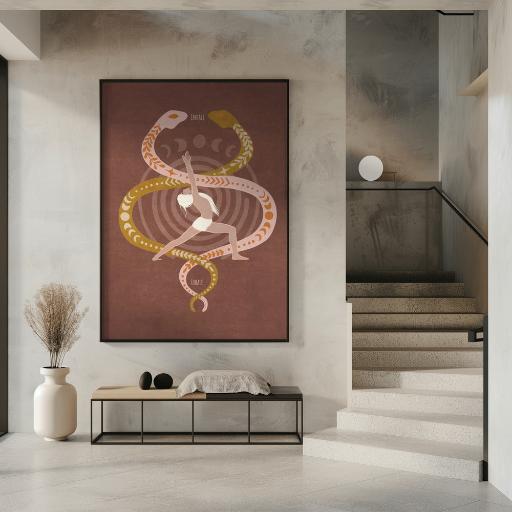 Serpent Flow Yoga | Poster