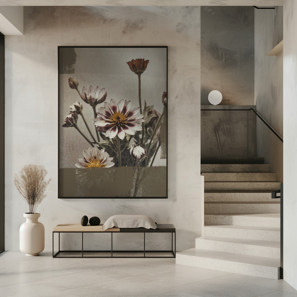 5 Vintage-Blumen | Poster