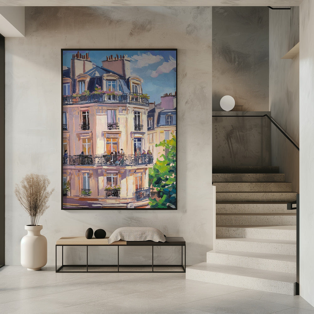 Pariser Gebäude | Poster