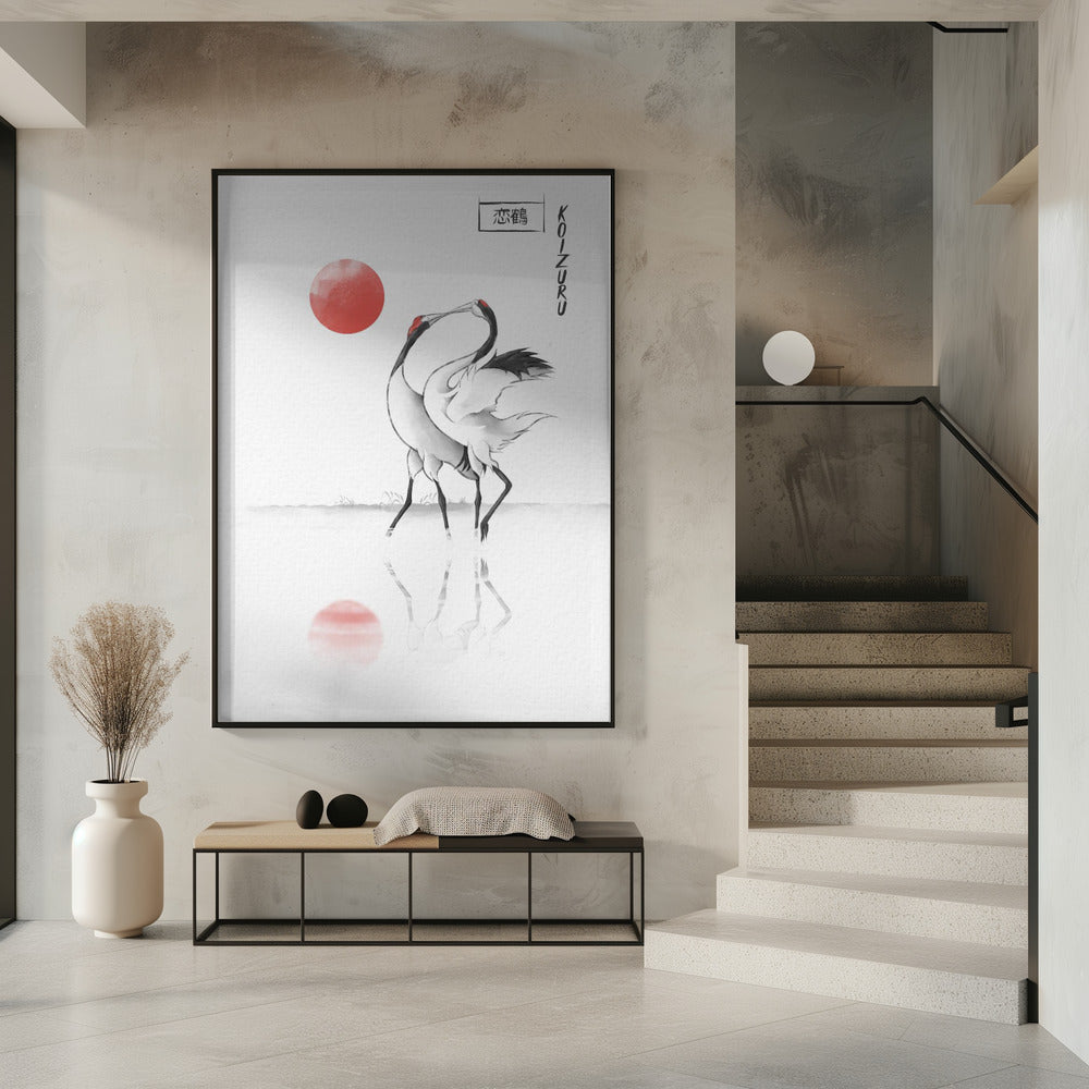 Love Cranes | Poster
