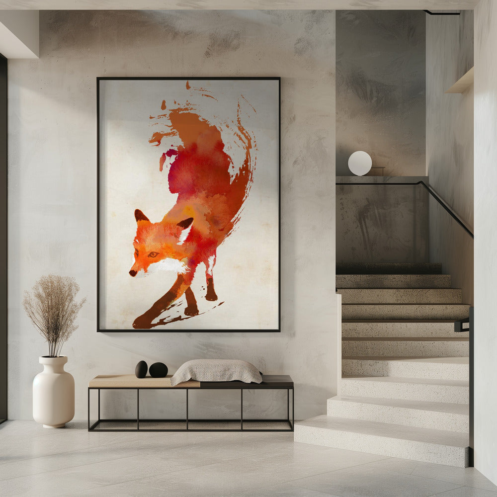 Feuriger Fuchstanz | Poster
