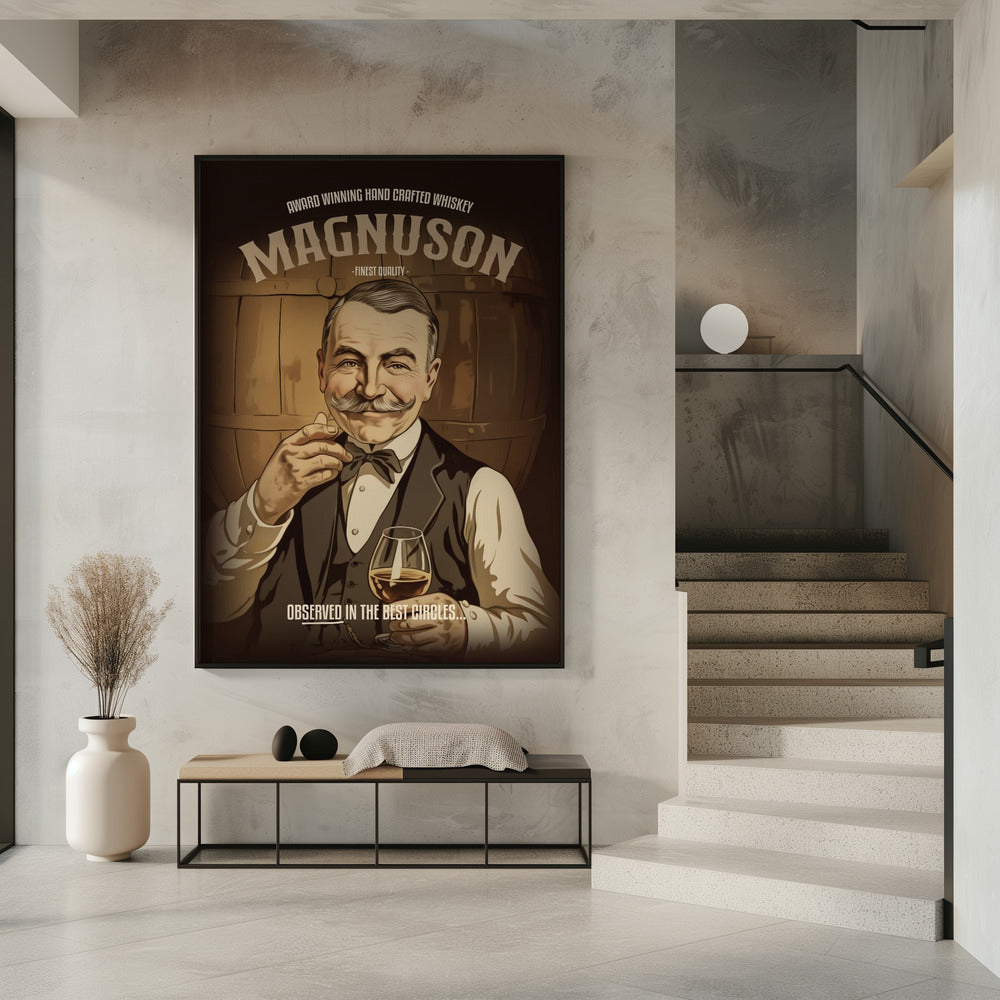 Magnuson Whisky | Poster