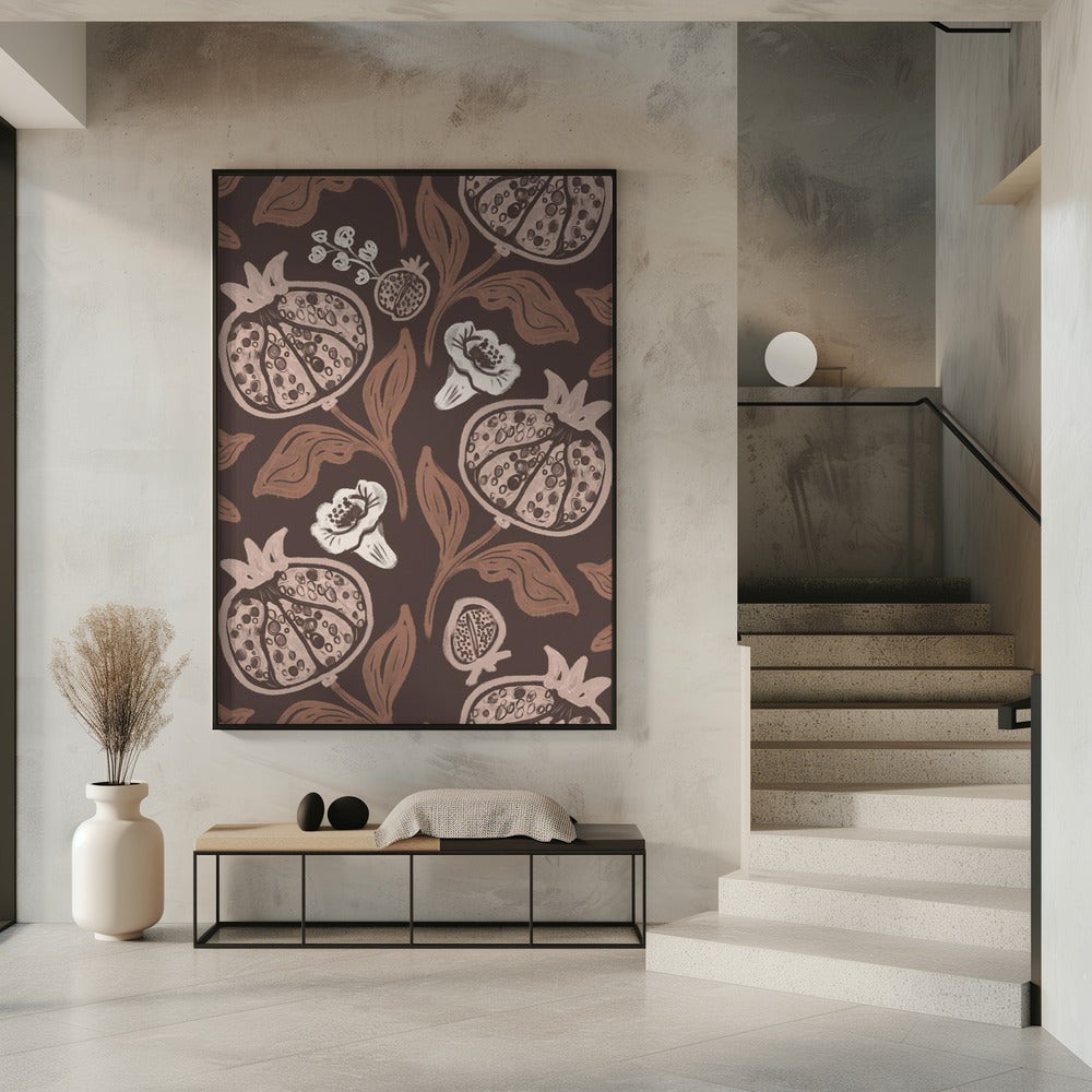 Pomegranates Pattern | Poster