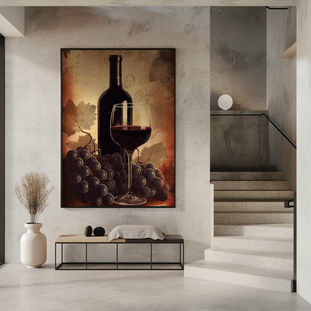 Rotwein Nr. 2 | Poster