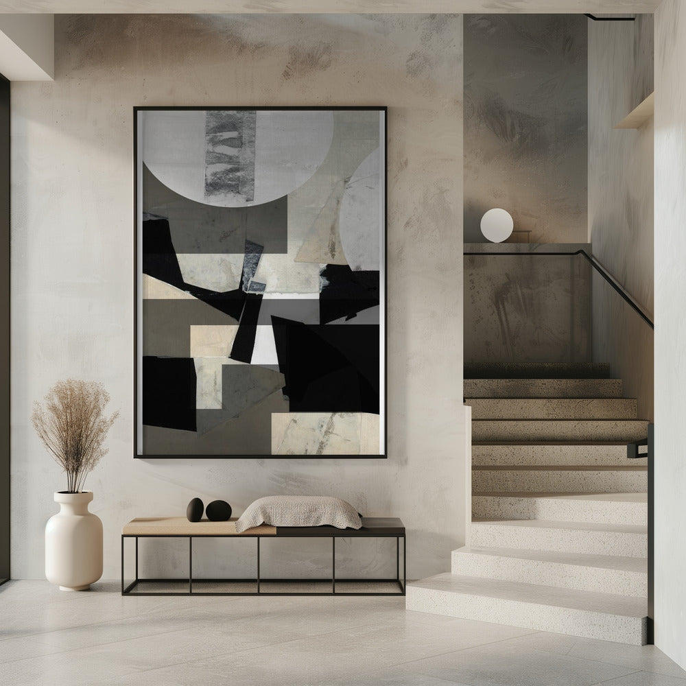 Monochrome Komposition Nr. 1 | Poster