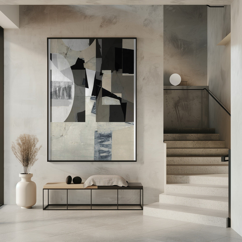 Monochrome Komposition Nr. 2 | Poster