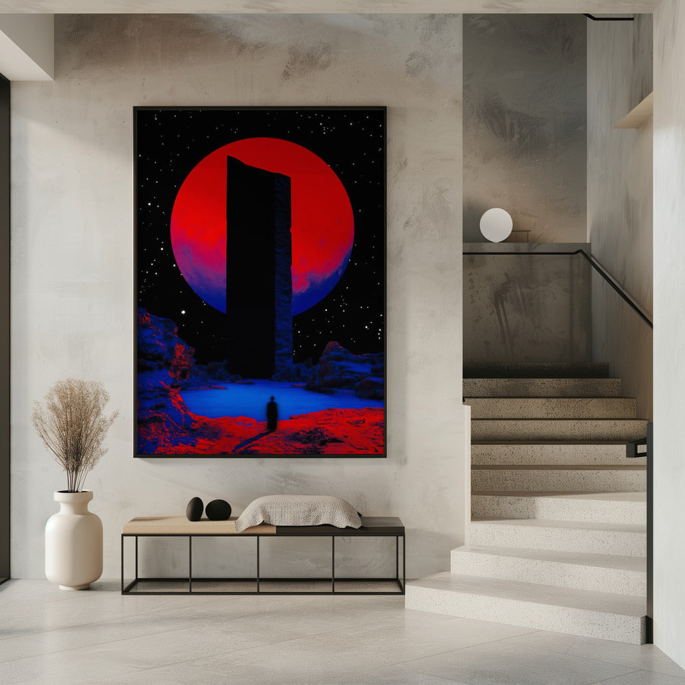 Red Moon Aura | Poster