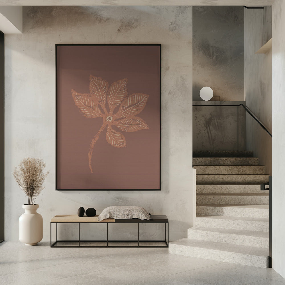 Abstract Mochs Foliage | Poster