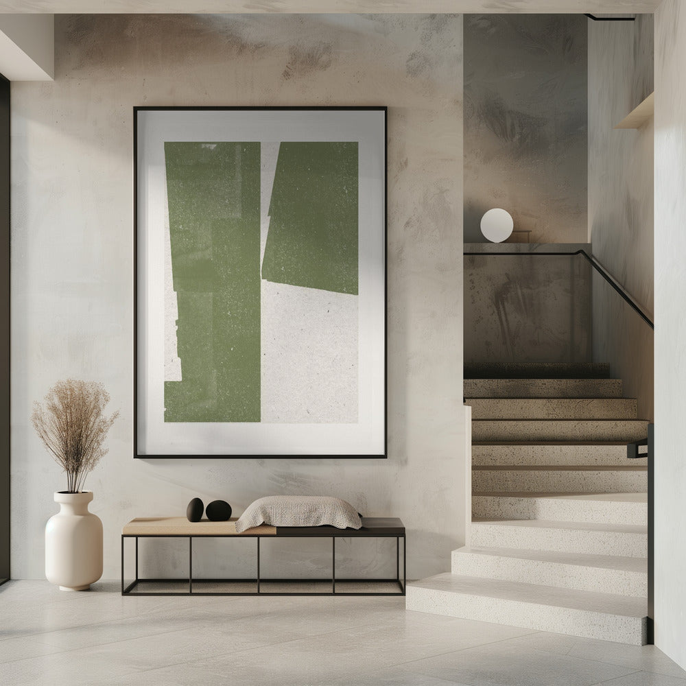 Gedämpfte Geometrie | Poster