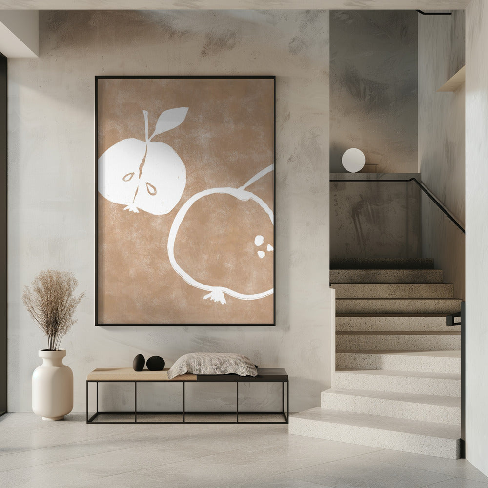 Obst-Silhouetten | Poster