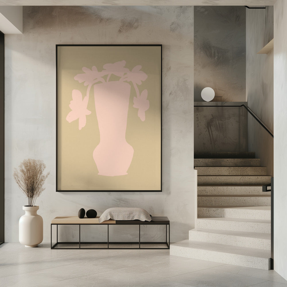 Silhouette Blooms | Poster
