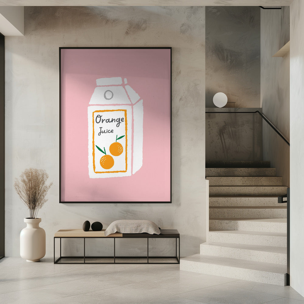 Orangensaft | Poster