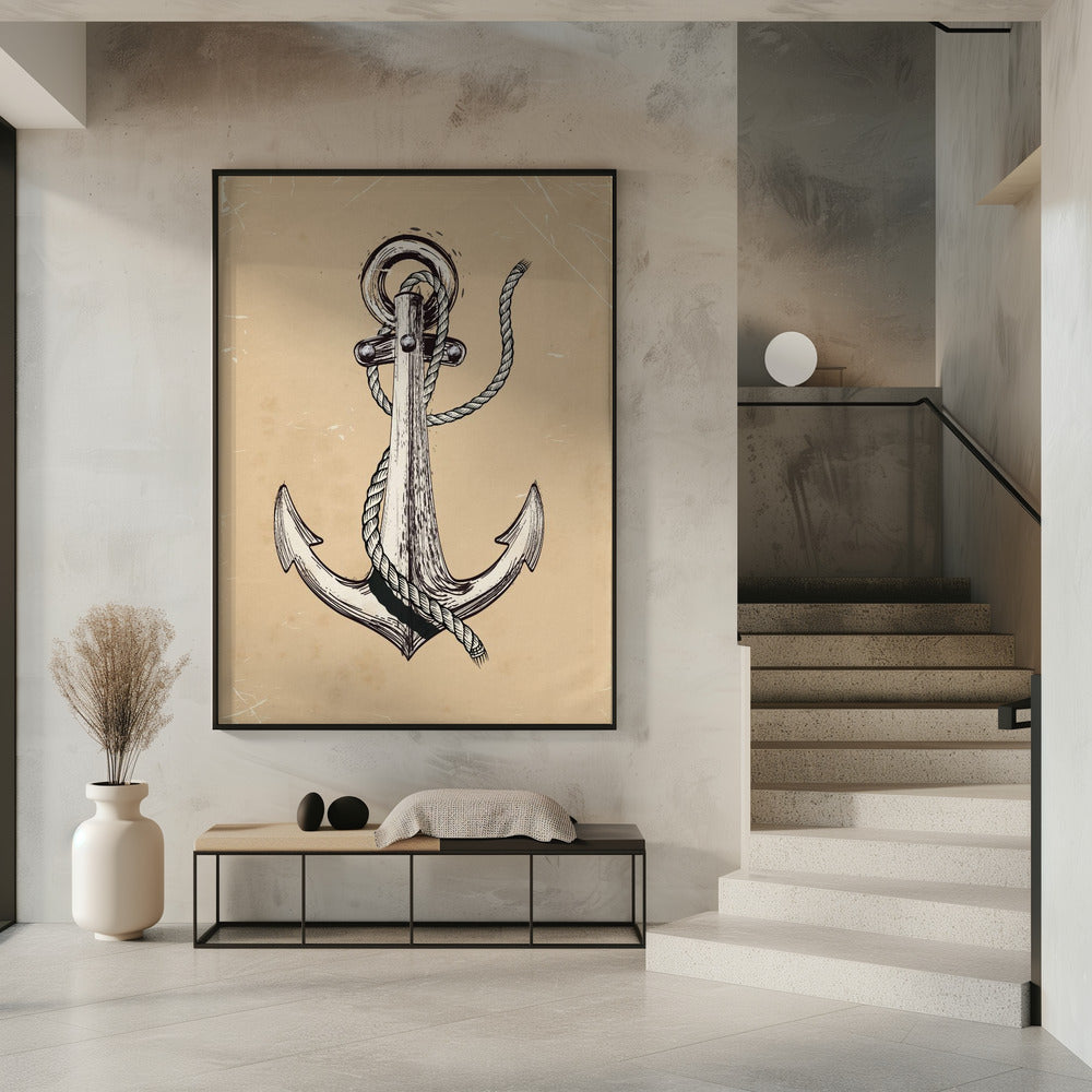 Nautische Ankergeschichte | Poster
