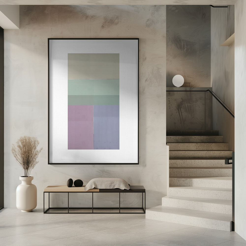 Abstrakte strukturierte Komposition 2 | Poster