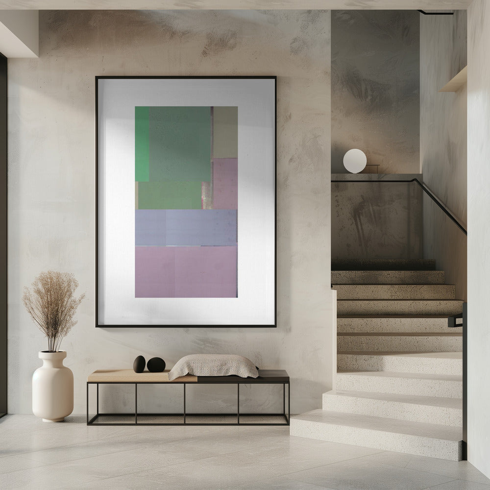Abstrakte strukturierte Komposition 3 | Poster