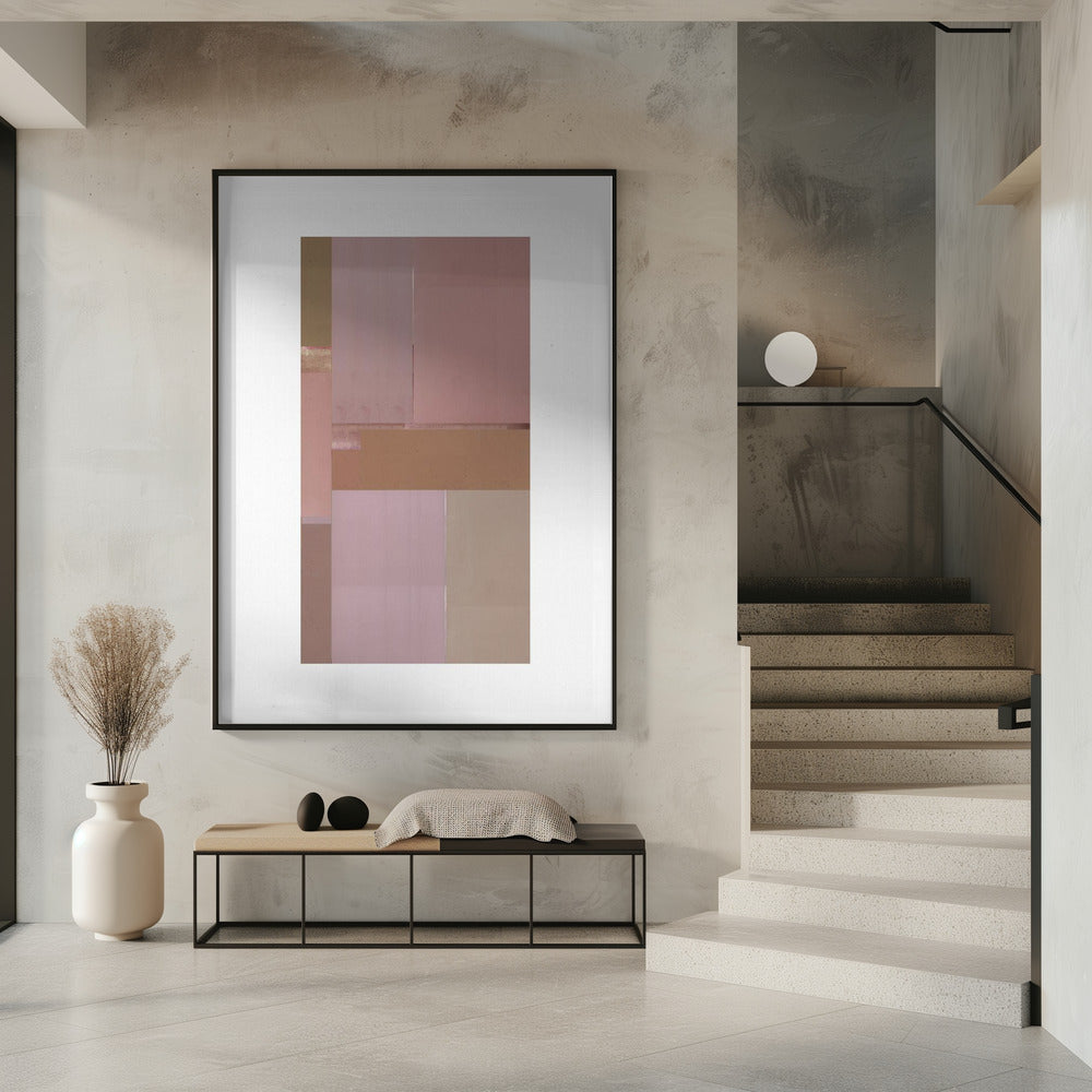 Abstrakte strukturierte Komposition 7 | Poster