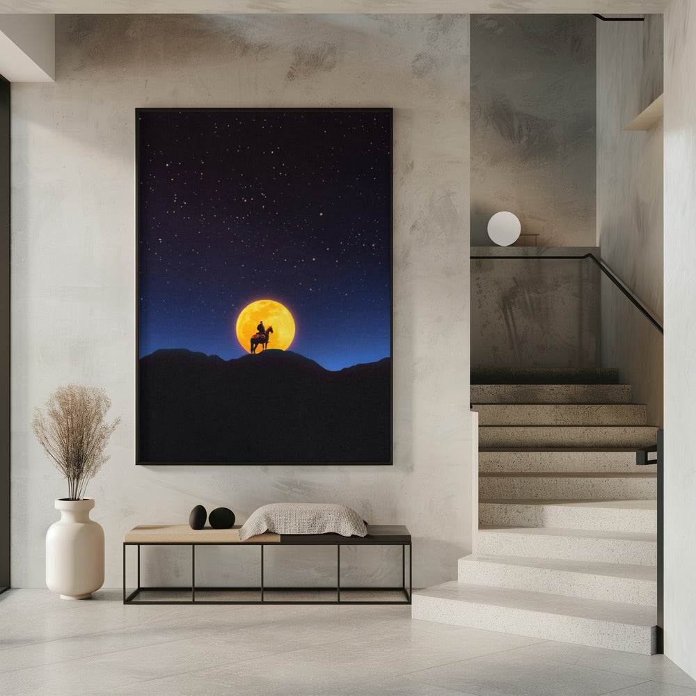 The Rider and the Moon | Poster
