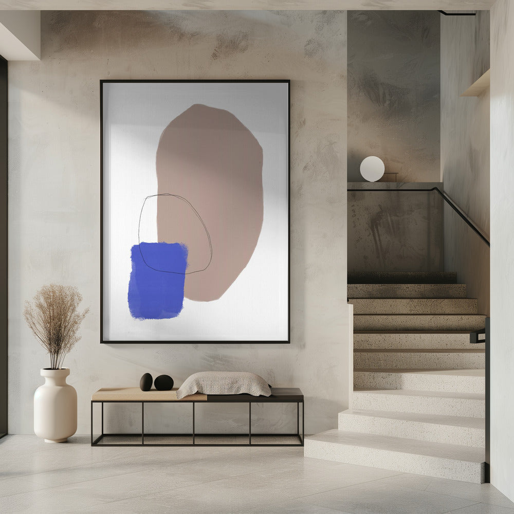 Organic Shapes And Earthy Tones | Poster