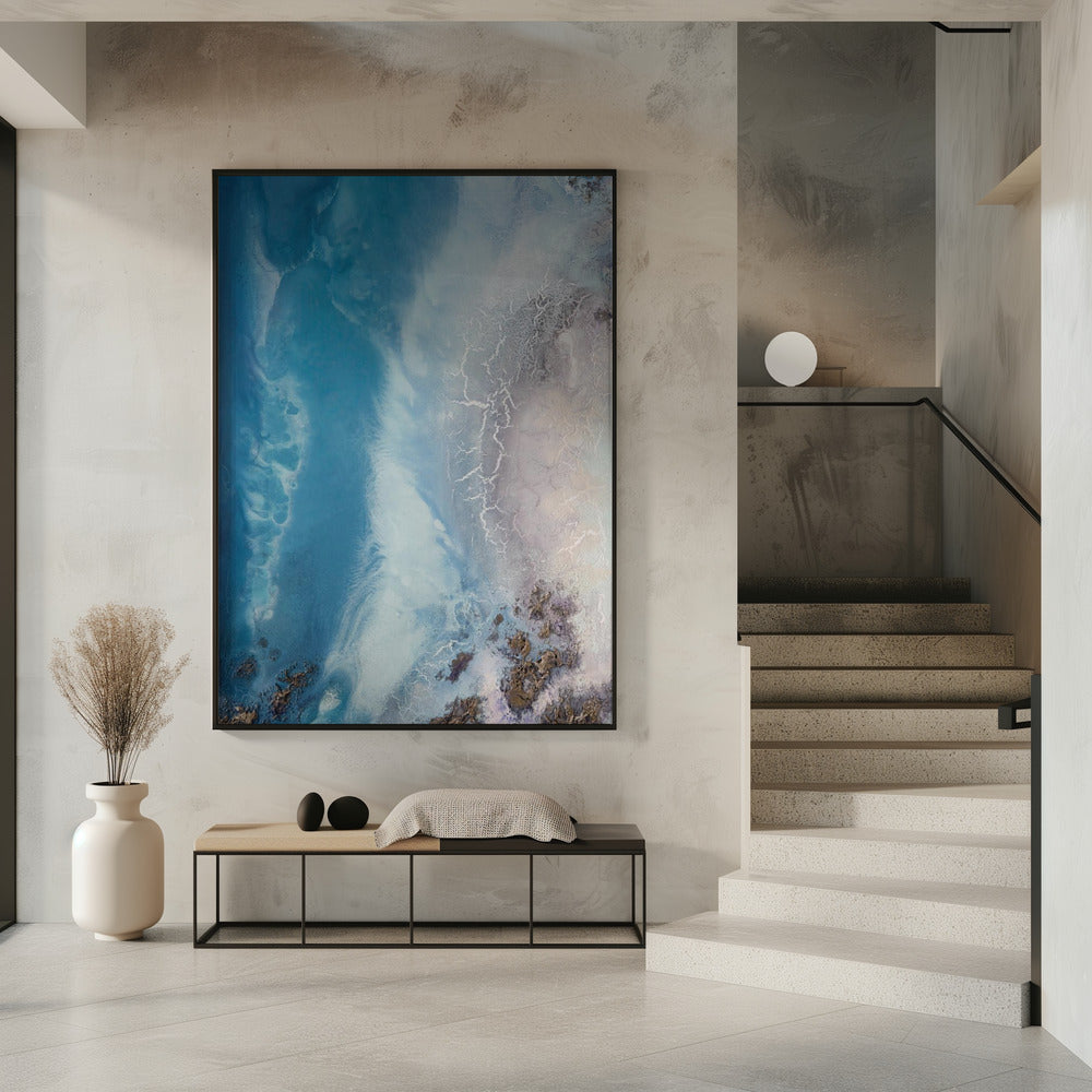 Aerial Beach - Seaside Whispers 1 | Poster