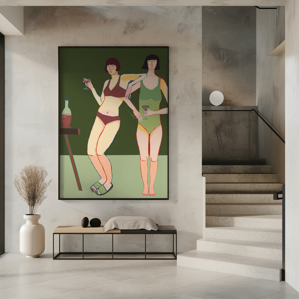 Loungin' Ladies | Poster