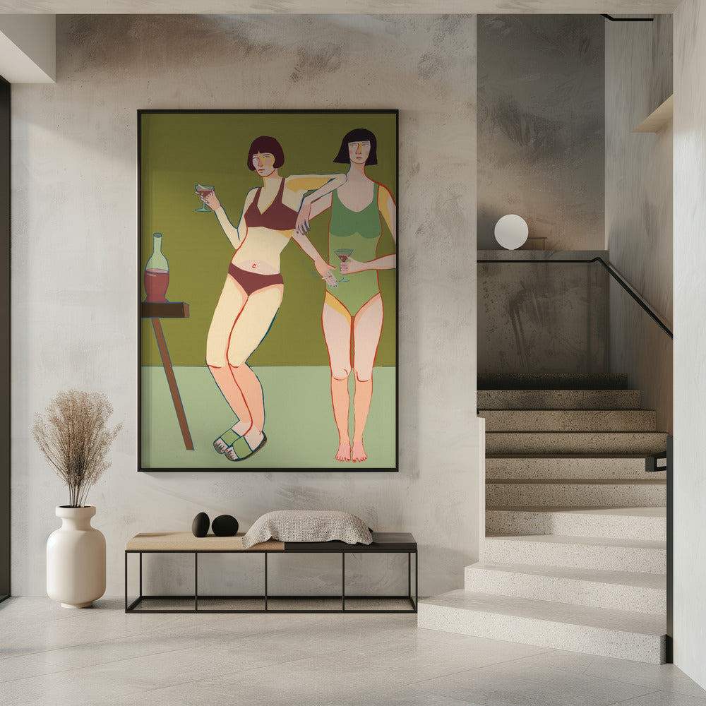 Loungin' Ladies | Poster