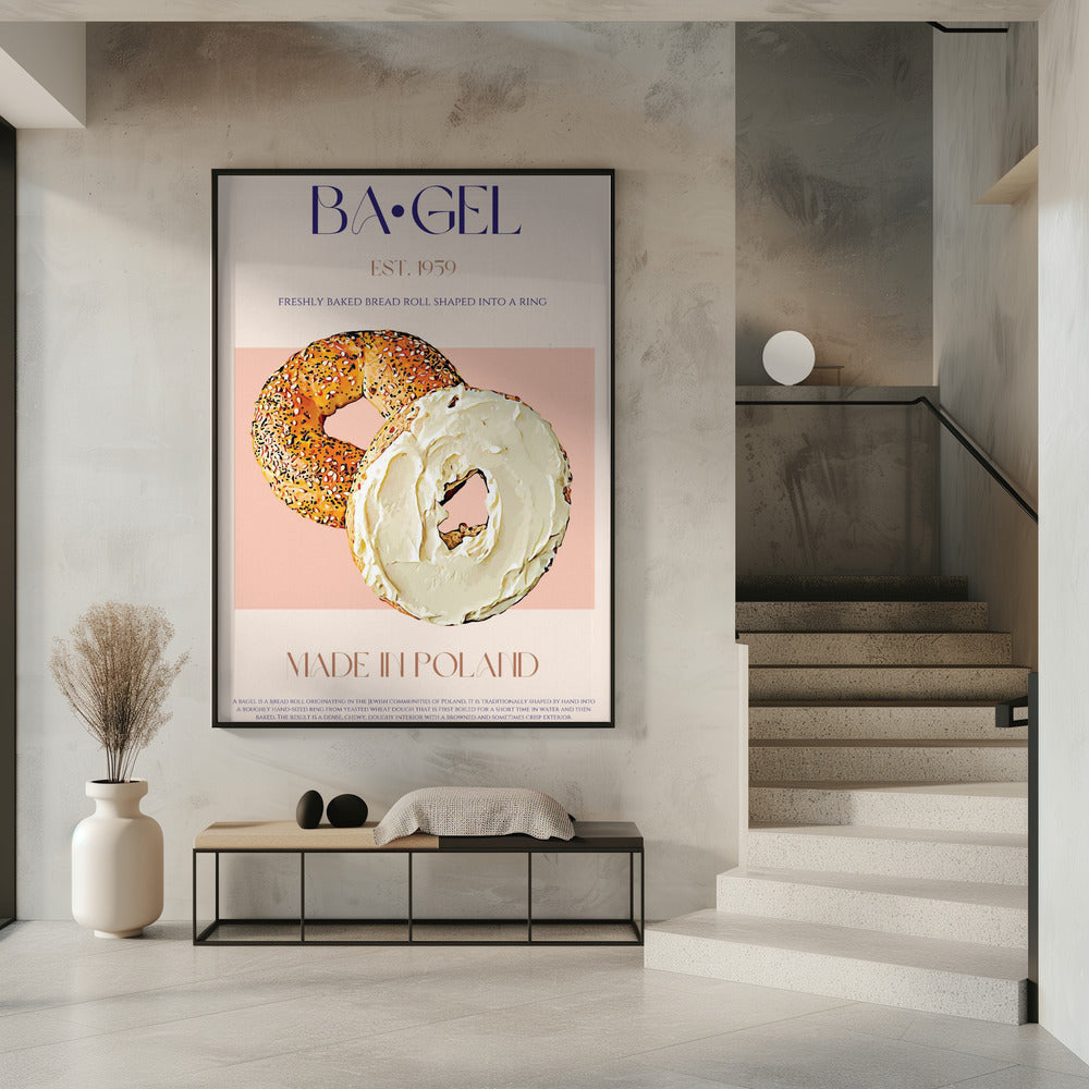 Polnischer Bagel-Genuss | Poster