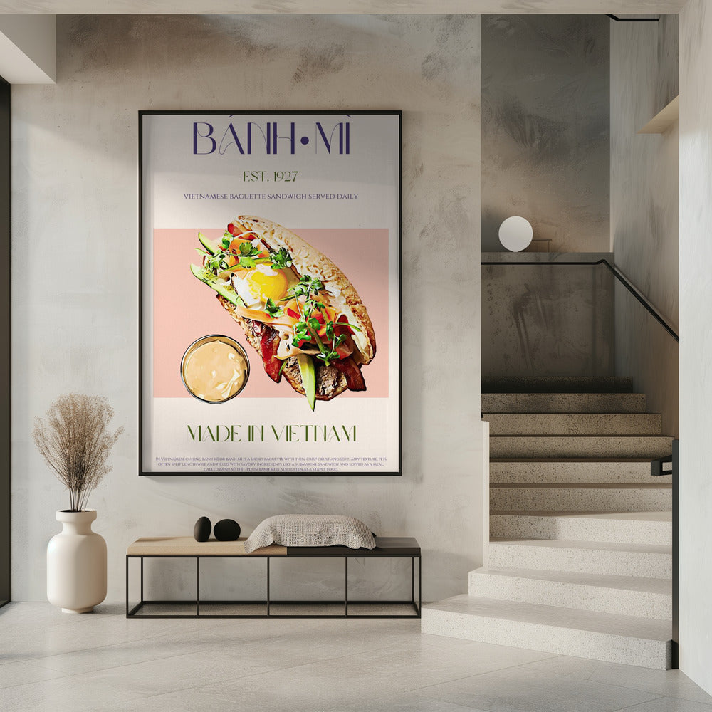 Vietnamesisches Baguette | Poster