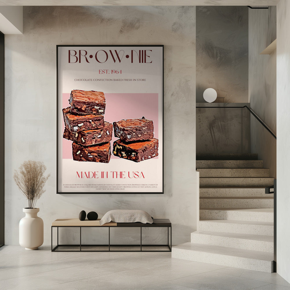 Schoko-Brownies-Genuss | Poster