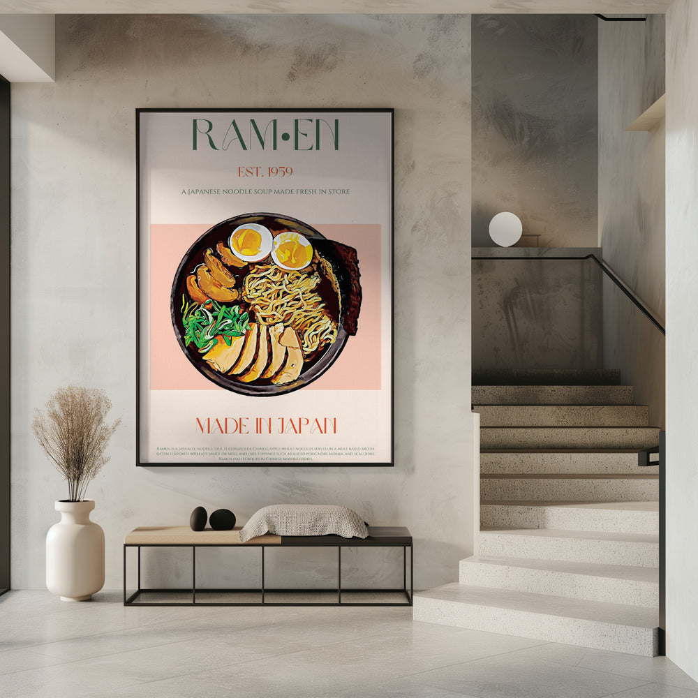 Genießen Sie eine japanische Ramen-Schüssel | Poster