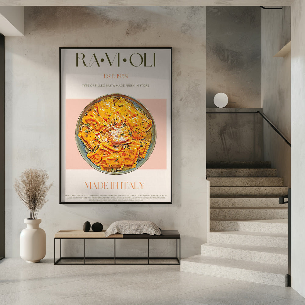 Italienische Herkunft und frische Zutaten | Poster