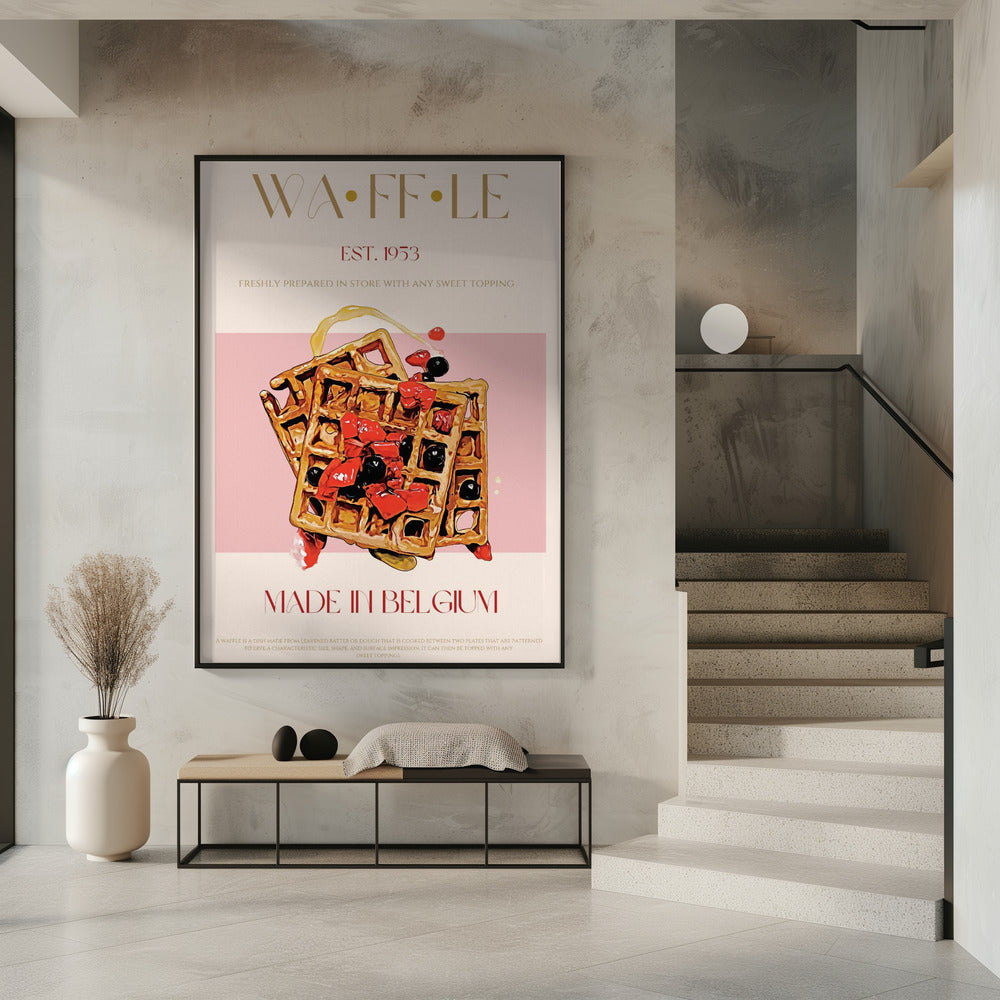 Waffle Print | Poster