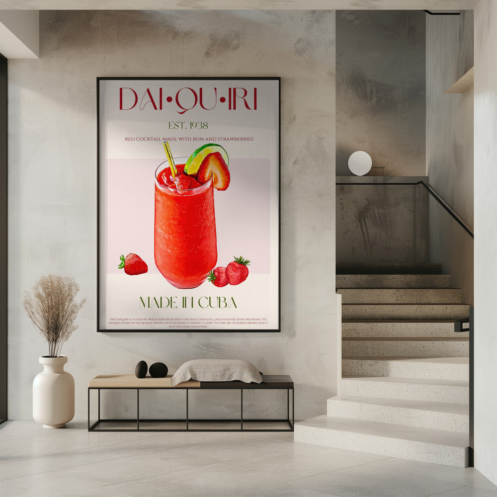 Kubanischer Daiquiri-Genuss | Poster