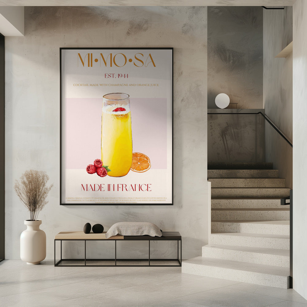 French Sunrise Sip | Poster