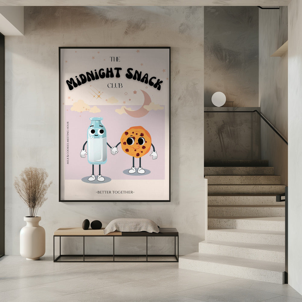 Milch & Keks-Duo | Poster