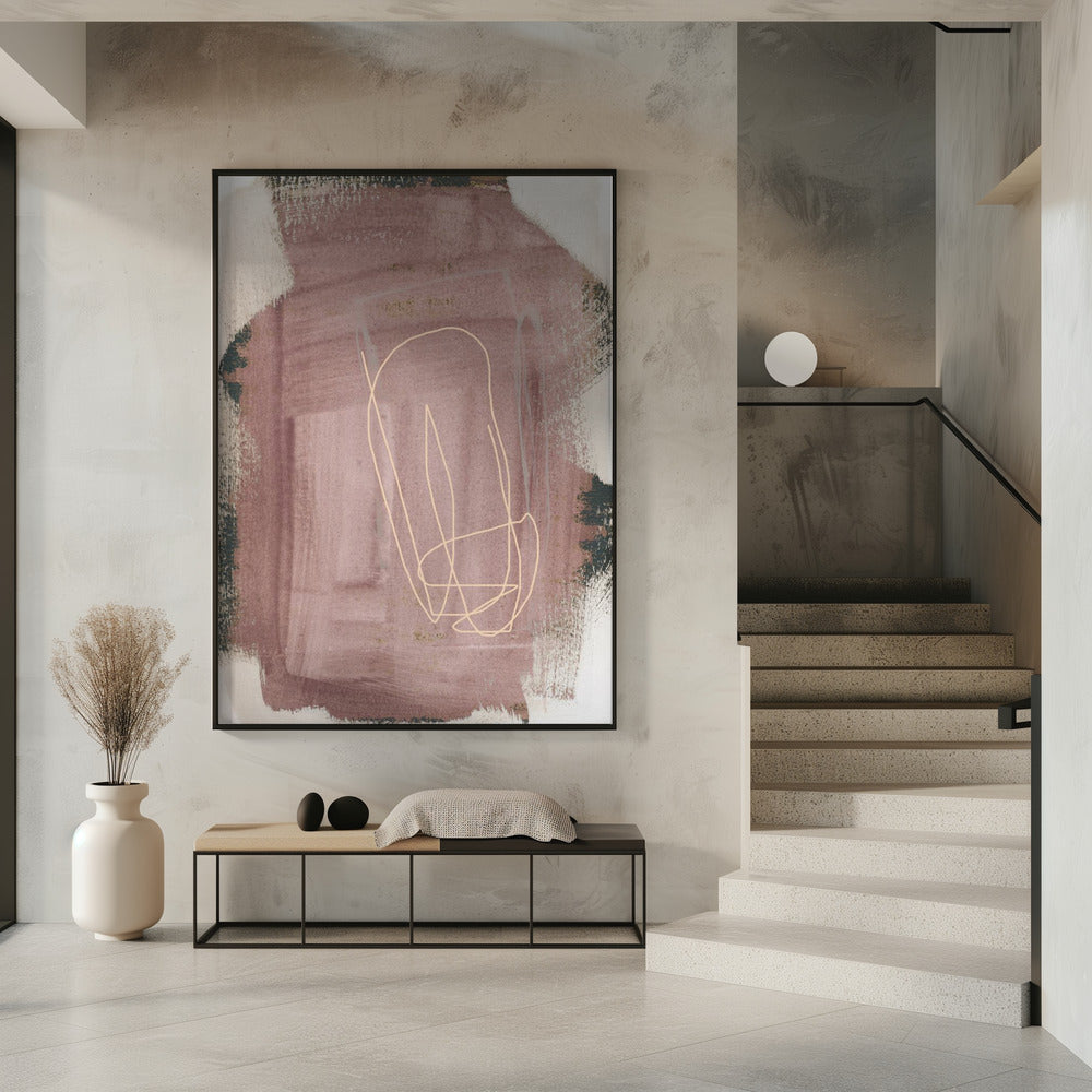 Abstract Brush Strokes 183 Kopie | Poster